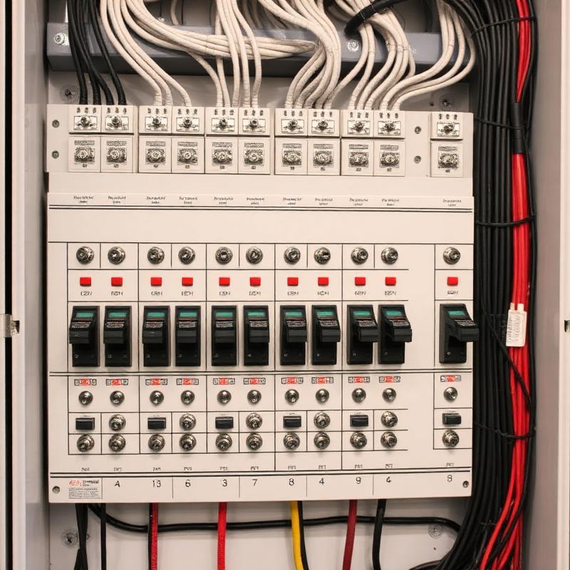 Tablero eléctrico instalado